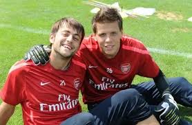 He joined arsenal from legia warsaw in 2014. Wojciech Szczesny And Lucazs Fabianski Arsenal Print 3795581