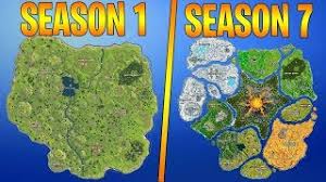 U went from season 1 to 3 on one shot and it was supposed to be season 2 but u called it season 3. Fortnite Map Evolution Seasons 1 8 Netlab
