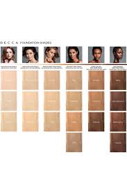 becca foundation color chart makeup looks in 2018 in 2019