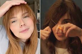 I cut my own 'trauma bangs' like 'Emily in Paris'