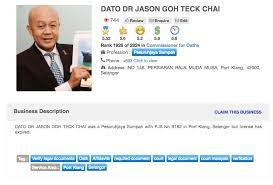Get chai teck's contact information, age, background check, white pages, liens, civil records, marriage history, divorce records & email. Kenali Tan Sri Jason Goh Teck Chai Individu Yang Cuba Rasuah Sultan Johor Sebanyak 2 Juta Sozcyili