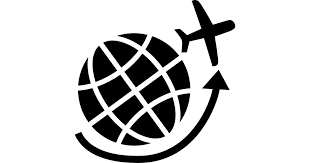Airplane Flying Around Earth Grid Free Vector Icons Designed By Freepik Vector Free Icon Design Vector Icons