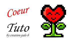 Pixel art coeur rouge, pixel art coeur couleur 8 bits, coeur, texte, rectangle png. Tuto Pixel Art Coeur Fleur Kawaii Saint Valentin Youtube