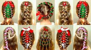 Half braided pigtail christmas hairstyles. 6 Christmas Hairstyles New Year S Hair Ideas Jak Robic Warkocze How Ribbon Braid On Natural Hair Youtube