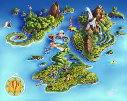 Cartoon Island Drawing Birds Eye View Island Bird S Eye View By Tkgentry On Deviantart Birds Eye View Island Backdrops