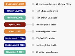 Coronavirus A 1 Year Timeline Of The Pandemic Since China S 1st Case