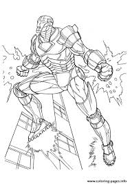 Marvel coloring pages for kids. Mark 3 A4 Avengers Marvel Coloring Pages Printable