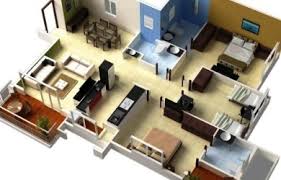 Dengan sentuhan arsitek yang hebat jadilah rumah idaman dengan ruang yang lengkap mulai dari taman hingga ruang untuk menjemur pakaian. Desain Rumah Minimalis 3 Kamar 1 Lantai Wild Country Fine Arts