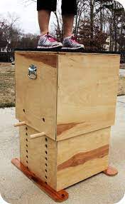 Trendytoolbox Adjustable Wooden Plyo Box Fitnessstudio Zu Hause Fitnessraum Zu Hause Fitnessroom