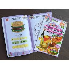 Inilah deretan makanan dan minuman kekinian di tahun 2021 yang wajib kamu coba untuk memanjakan lidah kamu. Buku Belajar Menulis Dan Mewarnai Makanan Dan Minuman Shopee Indonesia