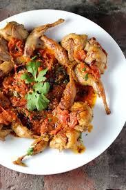 Quail With Roasted Tomato Chile Salsa Made In A Molcajete Quail Recipes Cooking Mexican Food Recipes