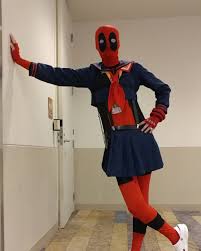 Deadpool My How You Ve Changed Kilakill Deadpool Kilapool Anime Crossover Cosplay Marvel Studiotrigger Fun Phxcc2017 Ph Nerd Life Deadpool Superhero