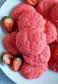 Grease bottom only 13x9 inch pan or around pan and lightly flour. Gluten Free Strawberry Cake Mix Cookies Zest For Baking