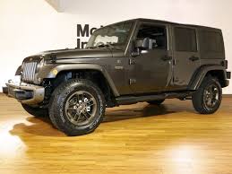 Car Brand Auctioned Jeep Wrangler Unlimited 4x4 75th Anniversary Edition 2016 Car Model Jeep Wrangler Jeep Wrangler Unlimited 2016 Jeep Wrangler Jeep Wrangler
