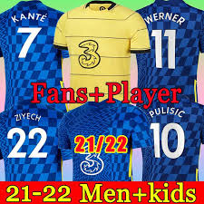 Check out the evolution of chelsea fc's soccer jerseys on football kit archive. Grosshandel 21 22 Chelsea Fussballtrikot Havertz Werner Chelsea Fc Soccer Jersey 2021 2022 Pulisic Chilwell Ziyech Abraham Mount Kante Lampard Football Shirt Von Ettosports 12 22 Auf De Dhgate Com Dhgate