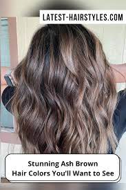 Pin On Ash Brown Hair Colors