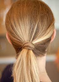 The ponytail should be just below the crown of your head. 15 Easy Ways To Style Hair How Do I Make My Hair Look Good