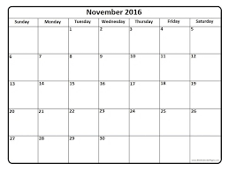 November 2016 Calendar November 2016 Calendar Printable Free Printable Calendar Printable Calendar Pages Calendar Printables