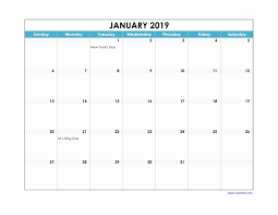 Excel Calendar 2019 Template Unique Template Calendar 2019 Excel Excel Calendar Calendar 2019 Template Printable Calendar