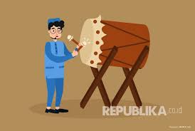 Pengertian dan hukum salat idul fitri sumber gambar: Sholat Idul Fitri Sulbar Tidak Dilaksanakan Di Lapangan Republika Online