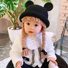 Braids (also referred to as plaits) are a complex hairstyle formed by interlacing three or more strands of hair. 2021 Cute Baby Girl Boy Bucket Hat Hair Pigtail Braid Wig Cap Winter Warm Crochet Knit Children Kids Girls Hats And Caps Black Mega Discount 6abdf6 Goteborgsaventyrscenter