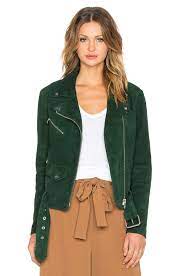 Veda Jayne Suede Jacket In Bottle Green At Revolveclothing Revolve Clothing Coats Jackets Women Leather Jackets Women