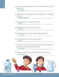 Libro completo de desafíos matemáticos quinto grado en digital, lecciones, exámenes, tareas. Litros Y Mililitros Bloque I Leccion 12 Apoyo Primaria