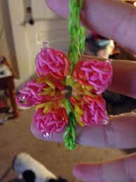 Hibiscus Flower Rainbow Loom Rainbow Loom Creations Rainbow Loom Bracelets Loom Flowers