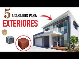 Galería de fotos de fachadas de casas. Conoce 5 Materiales Para Acabados Exteriores Ideas Para Disenar Artosketch Youtube
