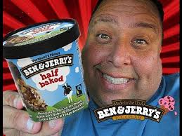 Store the ice cream in an airtight container in the freezer. Ben Jerry S Half Baked Ice Cream Review Youtube