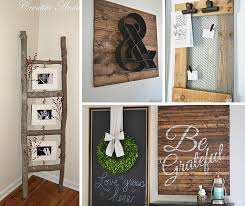 For a simple option, we've created printables for you to frame and add to your creating your own decor is rewarding: 31 Rustic Diy Home Decor Projects Refresh Restyle