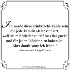 Die Psychologie Der Erbtante Wahre Spruche Tante Spruche Spruche