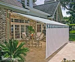 Retractable Patio Awnings For California Patio Shade Outdoor Shade Patio