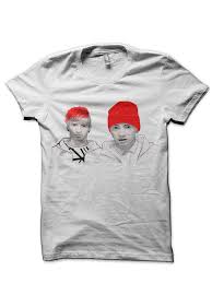 Twenty One Pilots White Half Sleeve T Shirt