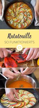 Gemuse Tomatensauce Und Krauter Eine Ratatouille Ist Sommer Pur Erfahre Wie Du Original Ratatouille Und Die Disney Rezepte Lebensmittel Essen Ratatouille