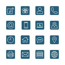 Set Of Contact Icon In Glossy Red Design Contact Icon Address Png And Vector With Transparent Background For Free Download In 2021 Icon Set Web Icons Hosting Icon