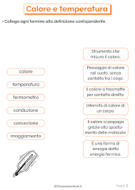 Approfondimento sulla dilatazione termica dei solidi, dei liquidi e dei gas ed esercizi svolti. Calore E Temperatura Schede Didattiche Per La Scuola Primaria Pianetabambini It