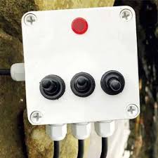 A koi pond is a purpose built habitat for those lovely fish we call living jewels and as such, differs from any other garden water feature. Pondhero 3 Way Outdoor Switch Box For Ponds Electrical Connections Electrics And Lighting Buy Pond Equipment From Pondkeeper Pond Building Made Easy