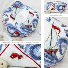 See more ideas about cross stitch, cross stitch patterns, stitch patterns. Faby Reilly Designs High Seas Biscornu