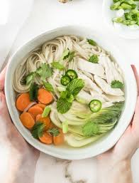 Ginger Lemongrass Chicken Noodle Soup Recipe Chicken Noodle Chicken Noodle Soup Lemongrass Soup