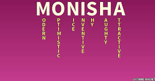 Check out this guide to finding the meaning of christian names or any names right online. Last Name Meaning Monisha