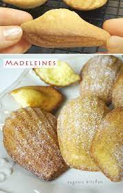Lemon Madeleines Recipe Classic French Butter Cake Recipe Lemon Madeleine Recipe Madeleine Recipe Madelines Recipe