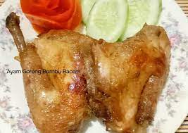 Resep Ayam Goreng Bumbu Bacem Oleh Rini Julia Recipe Ayam Goreng Makanan Resep Ayam