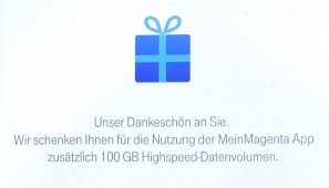 Die vertragsänderungen liefen jedoch auch nicht gut. Telekom Gratis Datenvolumen Meinmagenta App Aktion