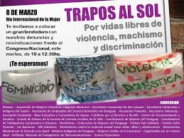 Por qué se conmemora y no se celebra). Dia Internacional De La Mujer Las Paraguayas Coinciden En Decir Basta De Violencia Y Piden Paridad Democratica Centro De Documentacion Y Estudios