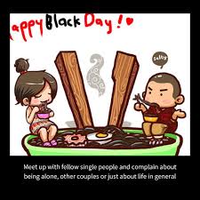 какого числа день семьи любви и верности в россии Pin By Korea Daily On Black Day Korea Black Day Korea Character Single People