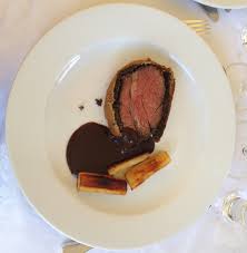 Food recommendation for the martin melck cabernet sauvignon from muratie estate enjoy this dry red wine with wild boar with caramelized pears and cranberry sauce or fillet of beef. Filet Wellington Wikipedia
