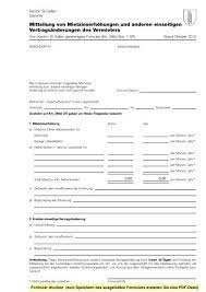 Die deutsche schlichtungsstelle gibt ratsuchenden die möglichkeit, konflikte schnell, effektiv und. Formular Mietzinsanderung St Gallische Gerichte Kanton St Gallen