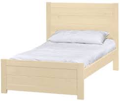 A bed like this, for example, is a great option for lending any space an understated contemporary look. Crate Designs Wildroots Unfinished 43 Twin Extra Long Panel Bed U43849q Bonanza Furniture