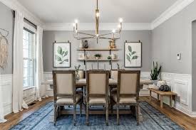 I am planning on putting a chair rail in my dining room. Beautiful Homes Of Instagram Newlyweds Home Design Home Bunch Interior Design Ideas